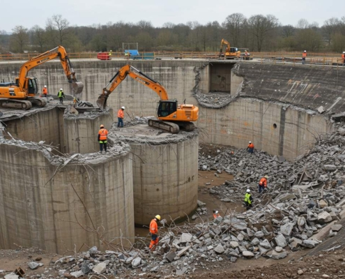 Как снизить затраты на демонтаж емкости