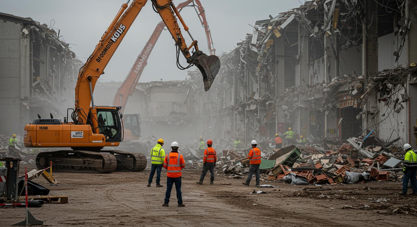 Демонтаж складских и логистических комплексов