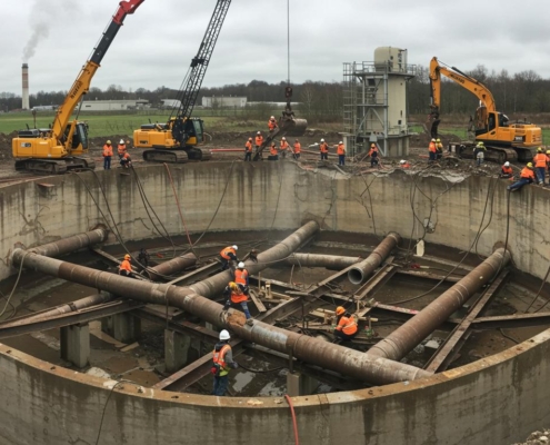 Согласование работ по демонтажу резервуаров