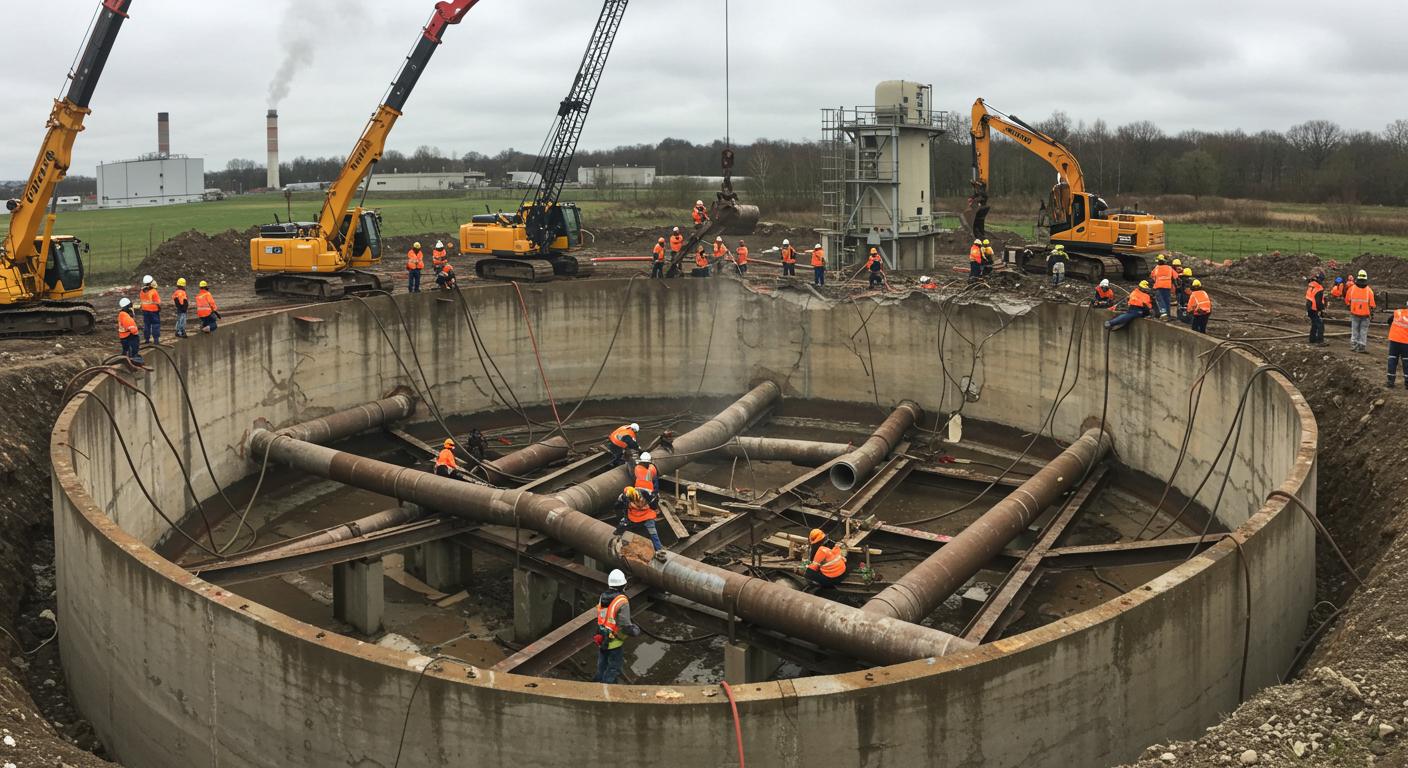 Согласование работ по демонтажу резервуаров