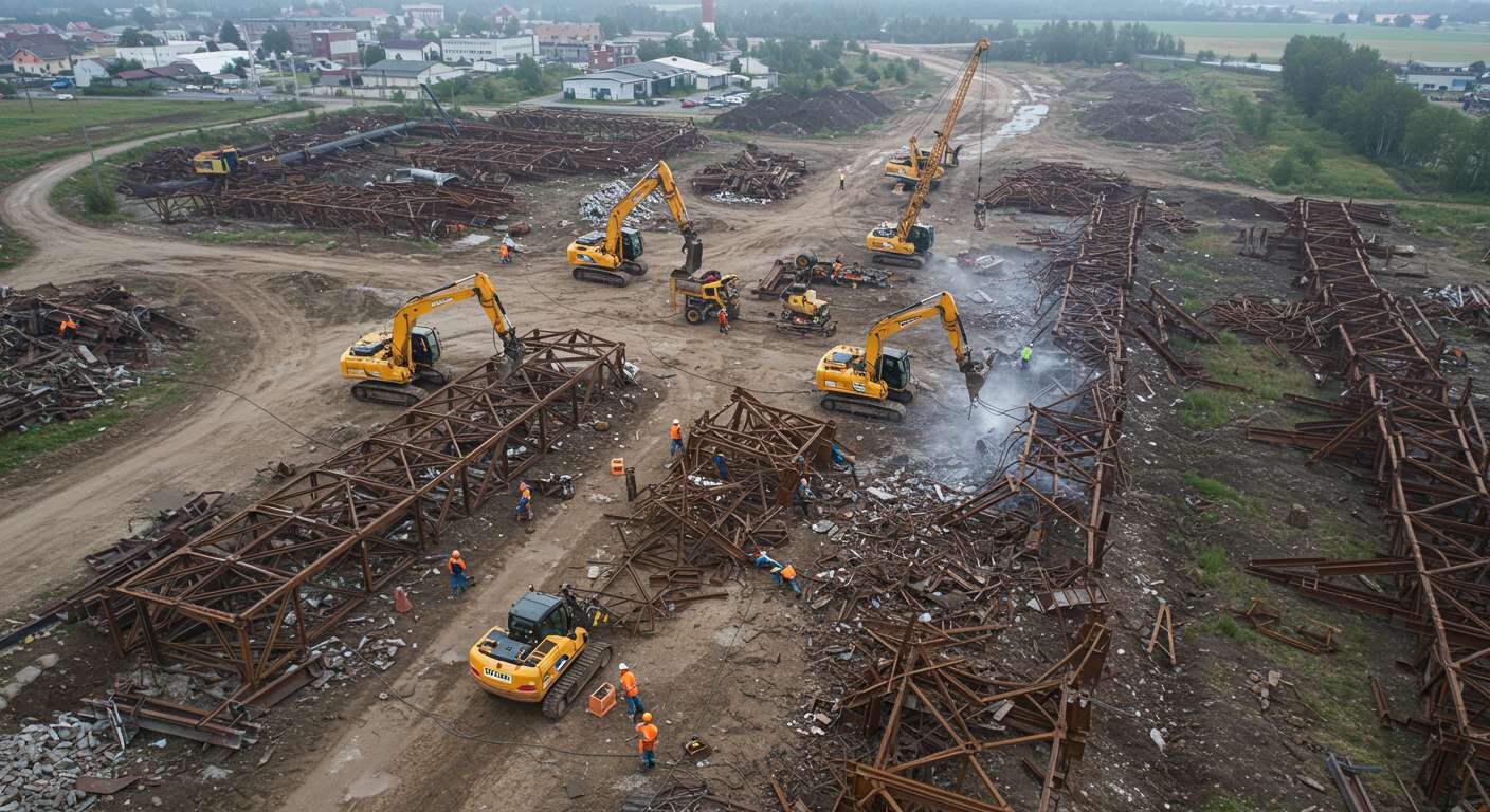 Демонтаж административных территорий