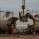 Демонтаж резервуаров малой мощности нефтегазовой отрасли