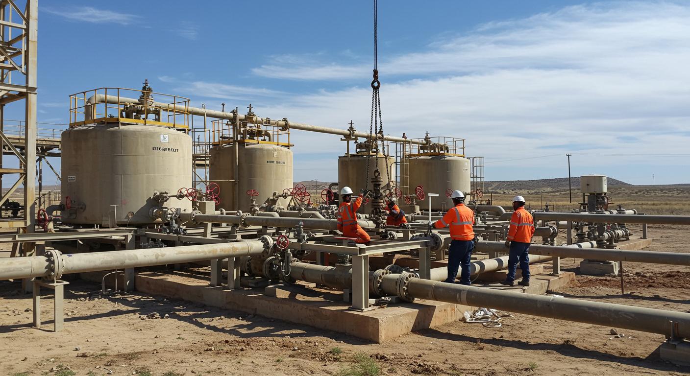 Демонтаж малых нефтегазовых резервуаров