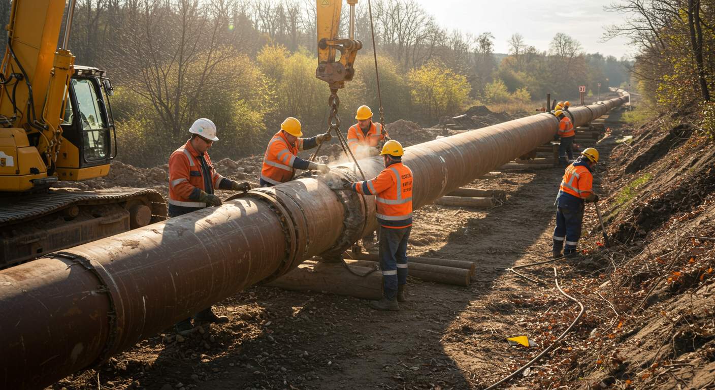 Демонтаж газопроводов