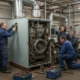 Демонтаж газовых котлов и оборудования