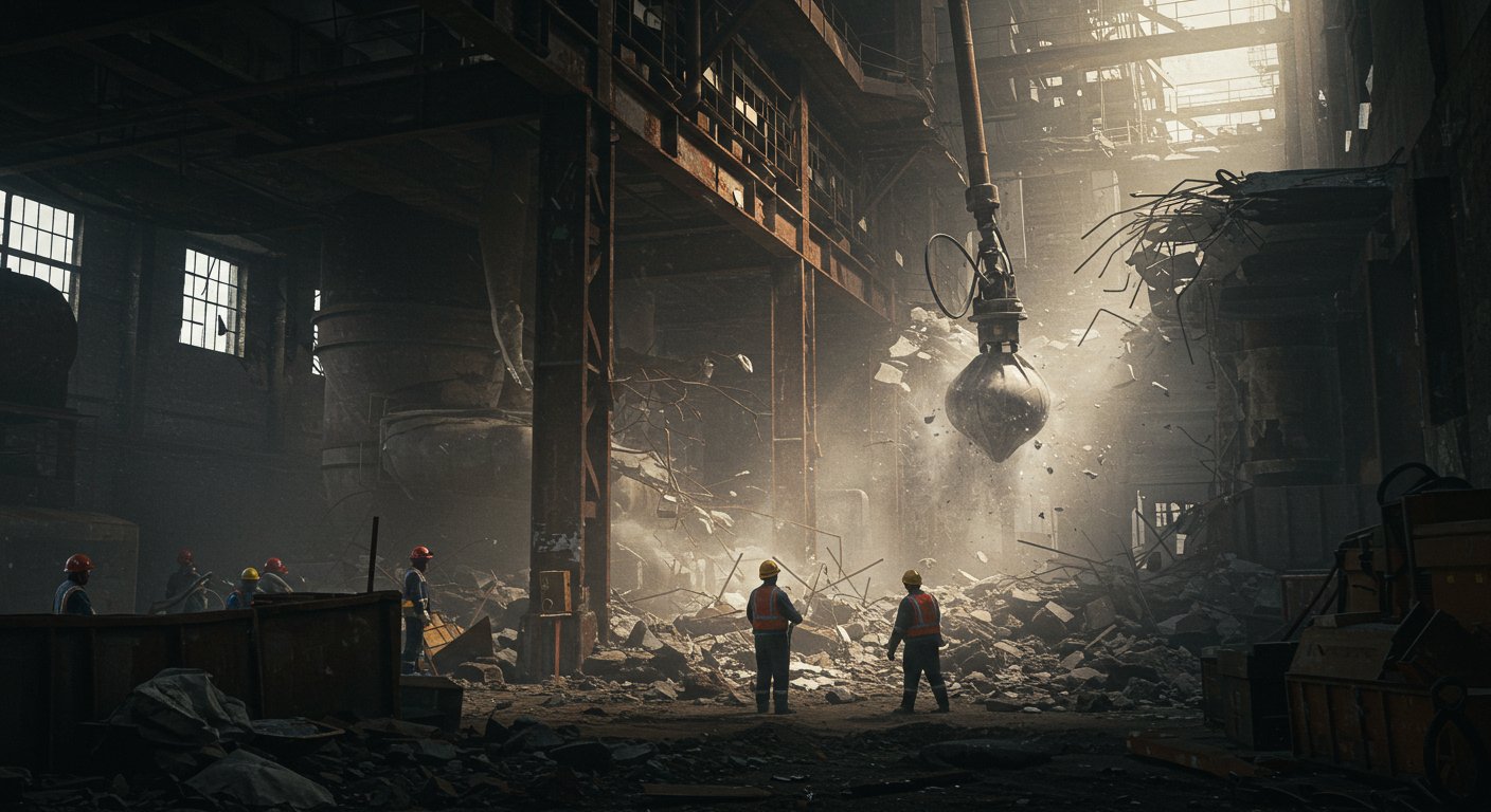 Демонтаж производственных помещений