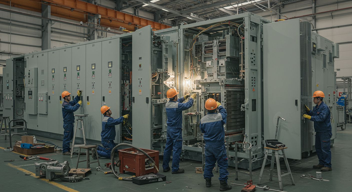 Профессиональный демонтаж распределительных устройств Демонтаж распределительных устройств