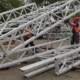 Демонтаж алюминиевых каркасов