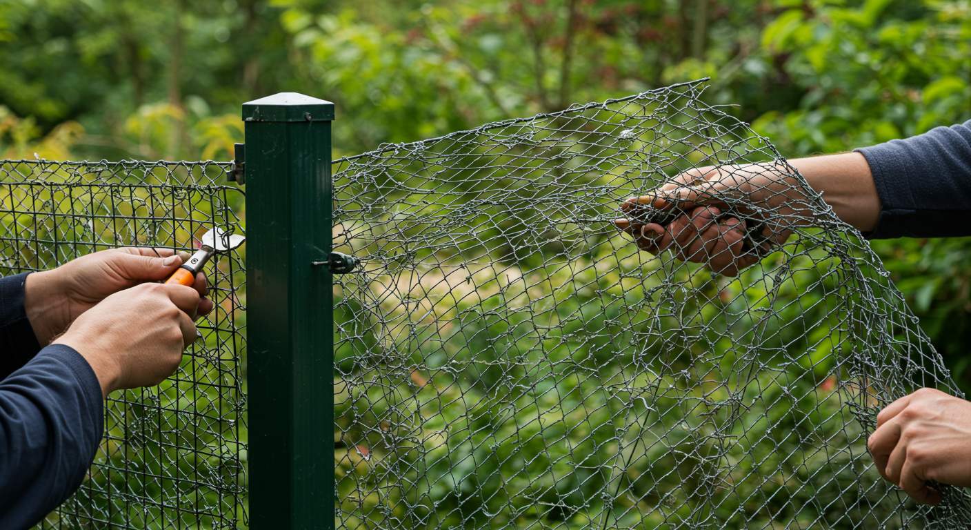Профессиональный демонтаж сетчатого и декоративного ограждения Демонтаж сетчатого и декоративного ограждения