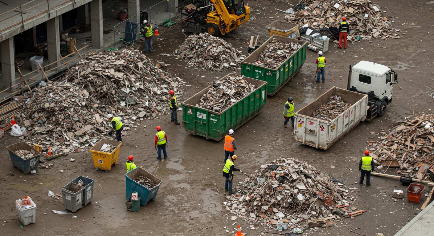 Вывоз крупных остатков отделки Вывоз крупногабаритных остатков отделки