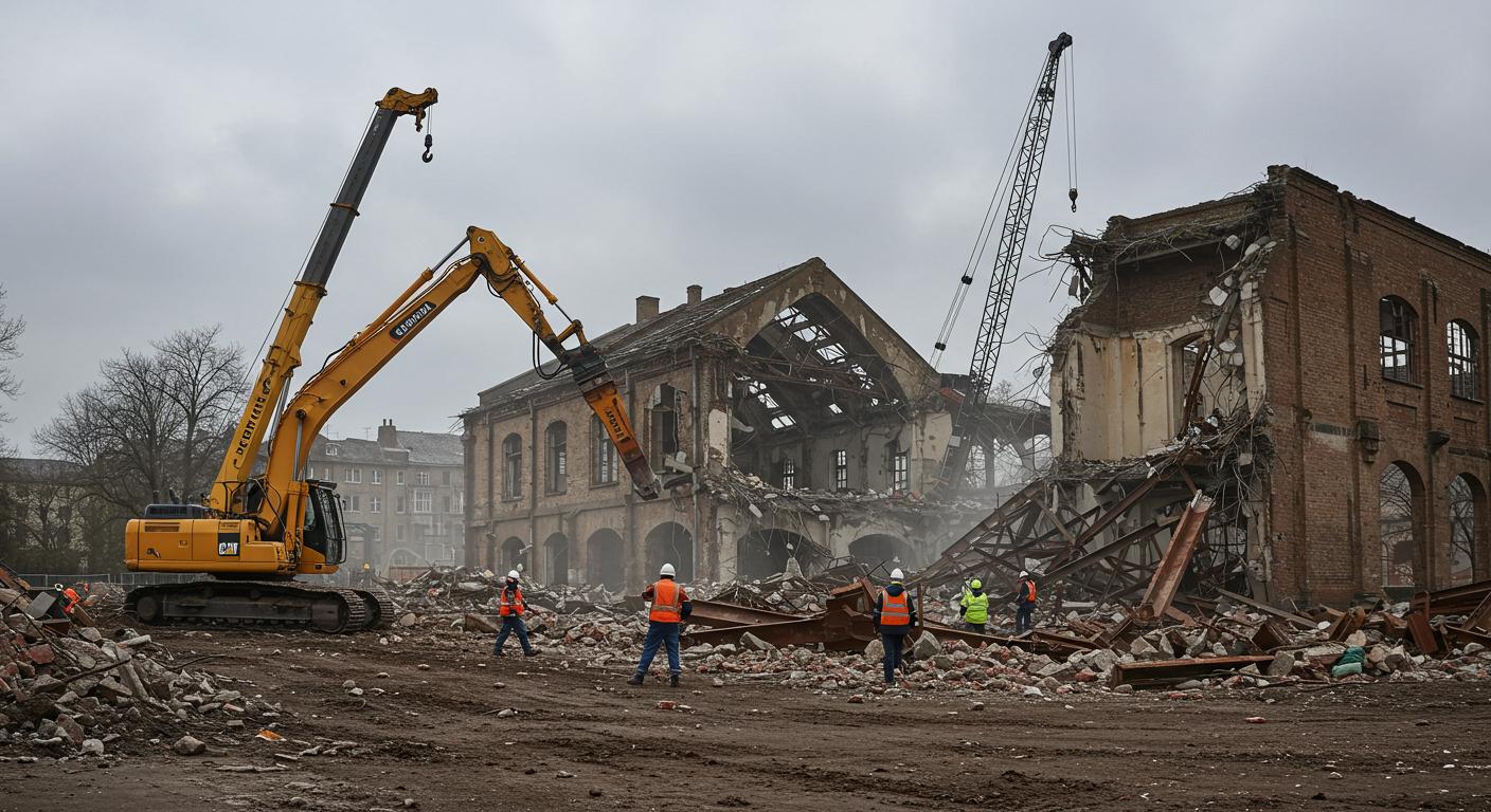 Демонтаж исторических зданий