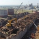 Демонтаж средних резервуаров для хранения газов