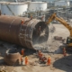 Демонтаж промышленных нефтехимических резервуаров
