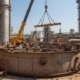 Демонтаж технологических нефтехимических установок