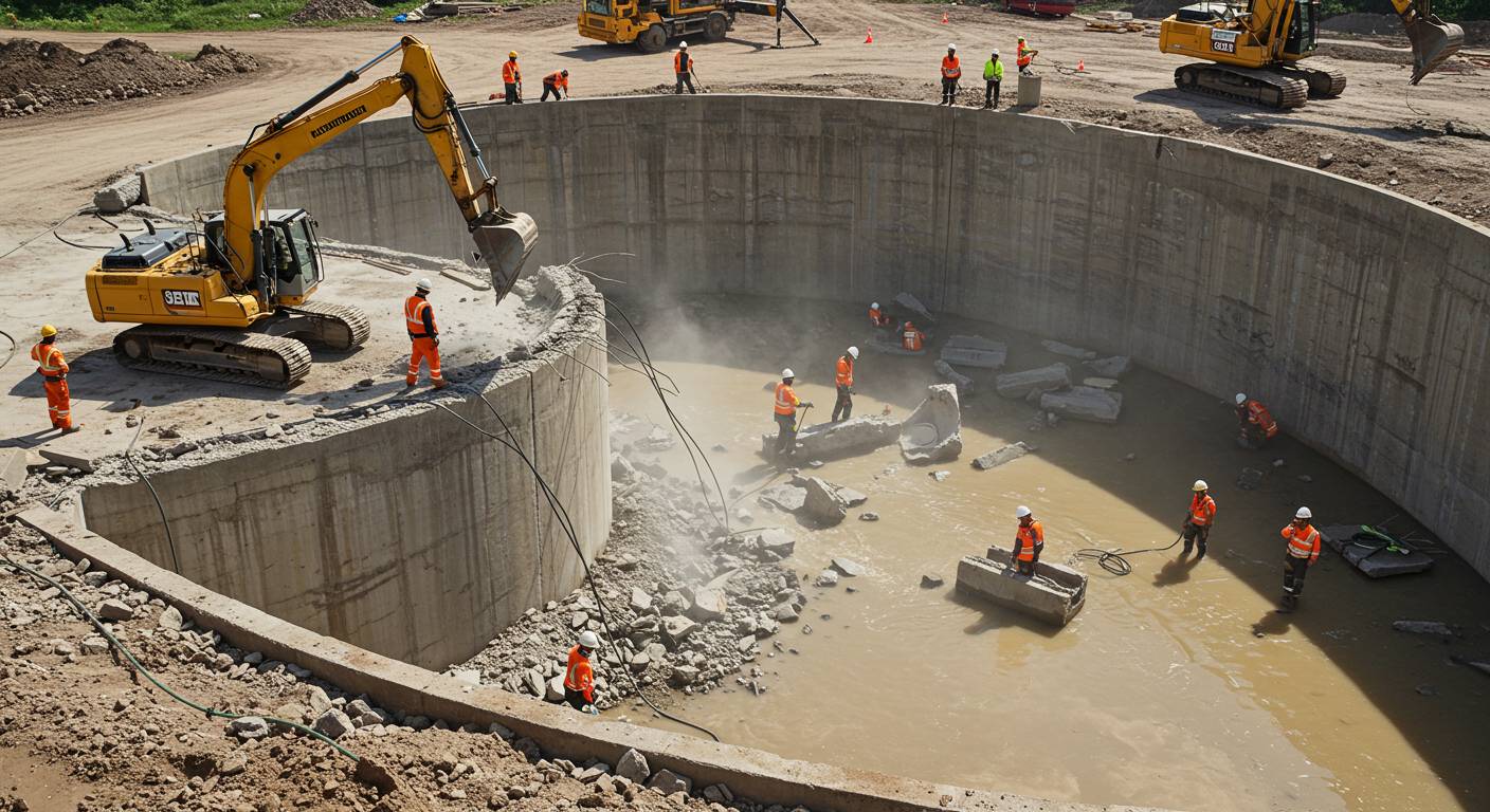 Как правильно спланировать демонтаж резервуаров