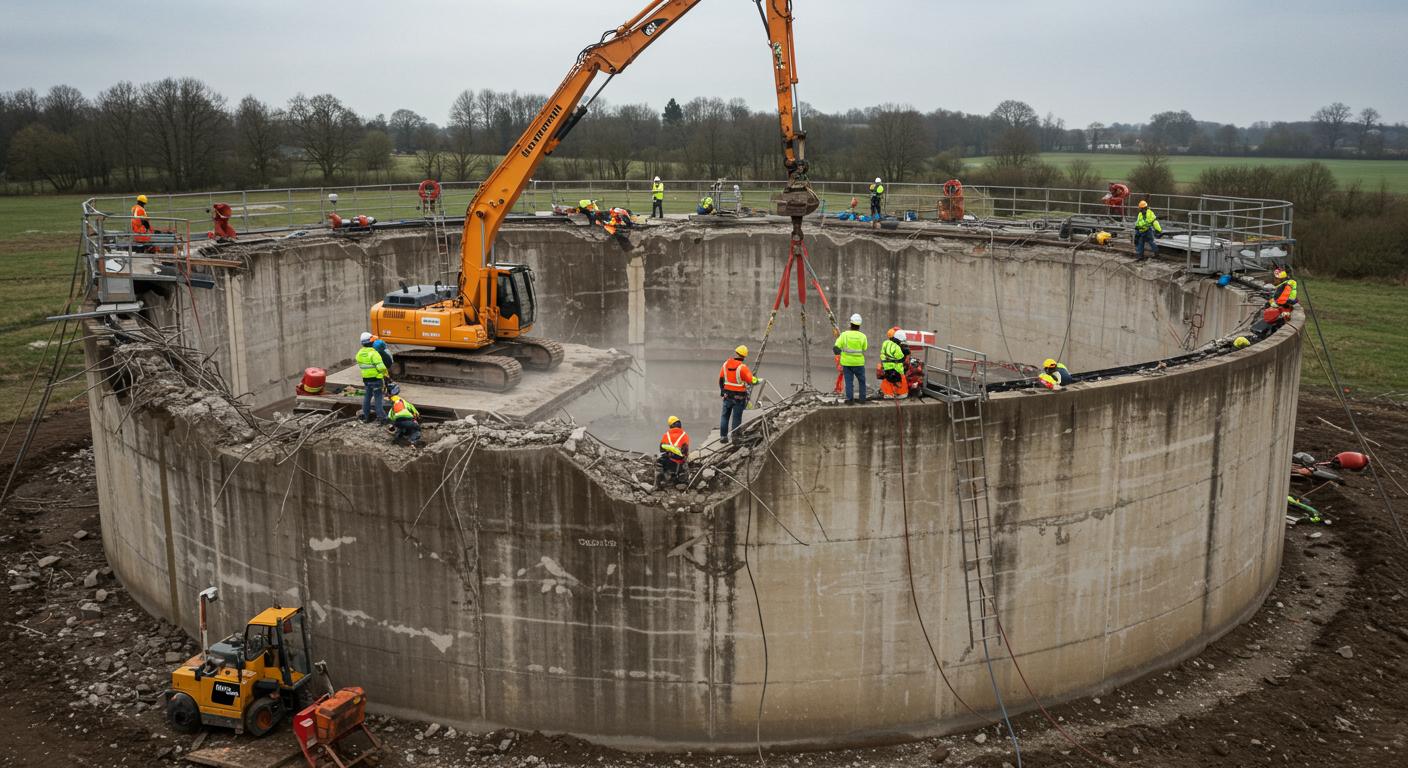 Планирование демонтажа резервуаров Планирование демонтажа резервуаров